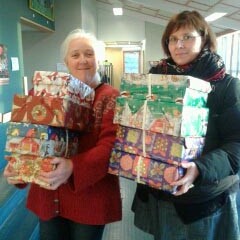 Jólaskókassar frá Grunnskóla Húnaþings vestra