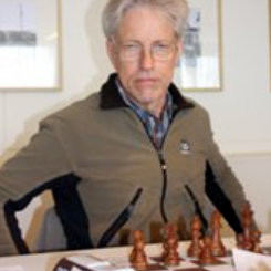 Guðmundur Gunnarsson  atskákmeistari. Mynd: Skákfélag Sauðárkróks.