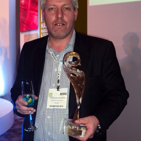 Fiskroð frá Sauðárkróki með alþjóðleg verðlaun í Hong Kong