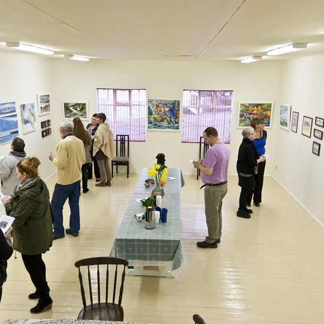 Devlin Shea með listasýningu í Gúttó