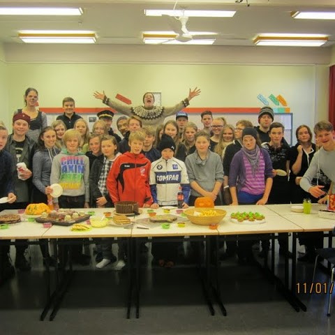 Hrekkjavökupartý í Blönduskóla