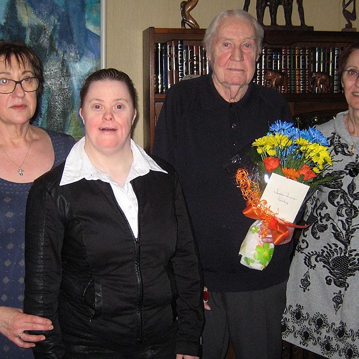 Haraldur á Sjávarborg 90 ára