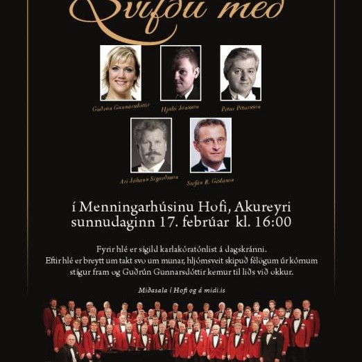 Karlakórinn Heimir leggur land undir fót