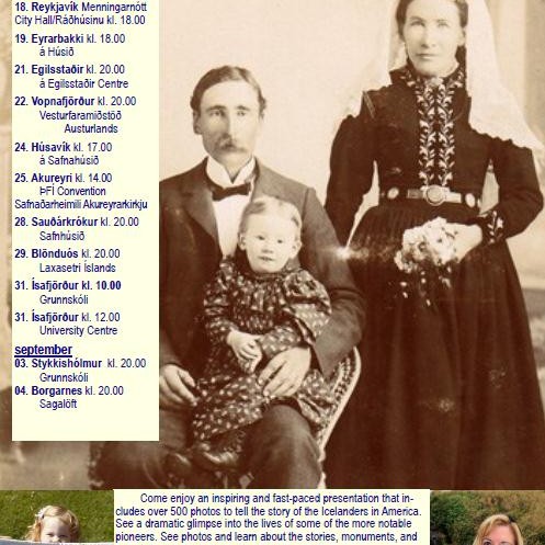 Vesturheimsferðir í máli og myndum