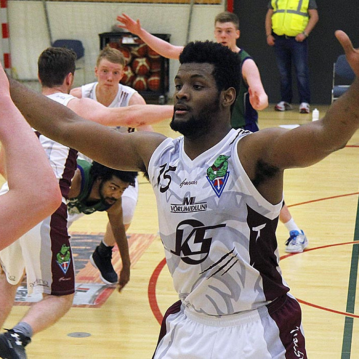 Hester var með 28 stig í Fjósinu og var gríðarsterkur. Myndin var tekin í Síkinu á dögunum.  MYND: ÓA