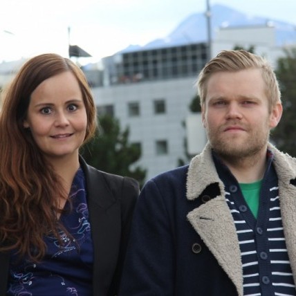 Hjalti og Lára í Hóladómkirkju