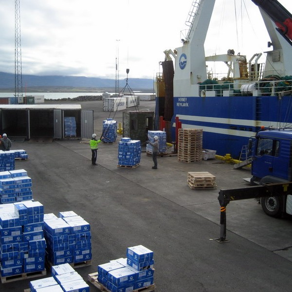 Rúm 15 þúsund tonn á land í Skagafirði