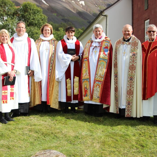 Frá Hólahátíð á síðasta ári. Mynd: KSE