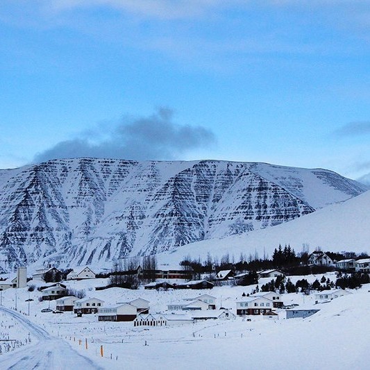 Mælavæðingu er m.a. lokið á Hólum í Hjaltadal. Mynd: ÓAB