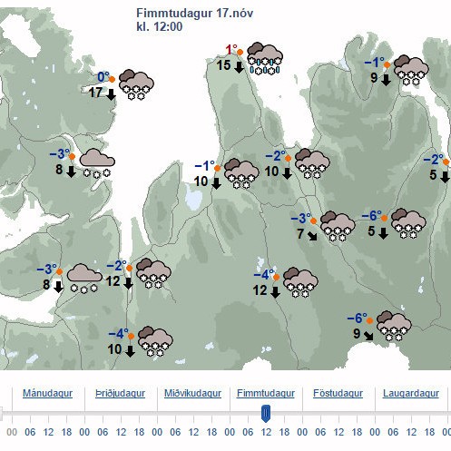 Veturinn fer að minna á sig svo fólk er hvatt til að passa upp á hluti sem það vill ekki að fjúki út um veður og vind eða grafist undir snjónum.