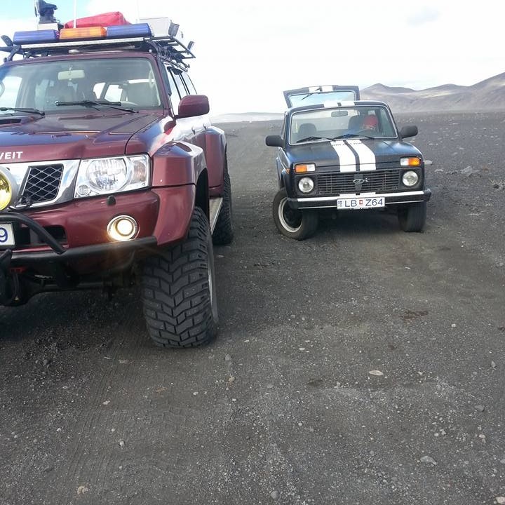 Húnar á hálendisvaktinni