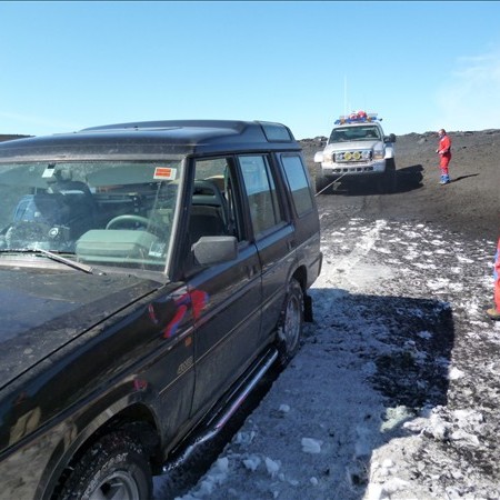 Stóð hálendisvaktina þegar ferðamannastraumurinn tók kipp