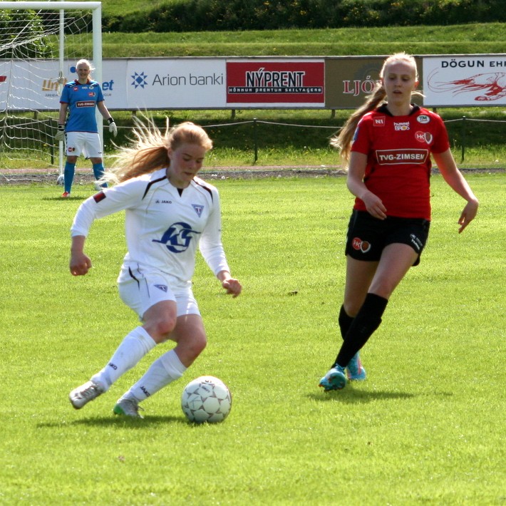 Jafntefli á Sauðárkróksvelli í gær