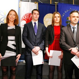 Fékk viðurkenningu fyrir afburðaárangur