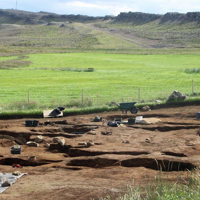 Uppgreftrarsvæðið í Keflavík/Mynd: BG