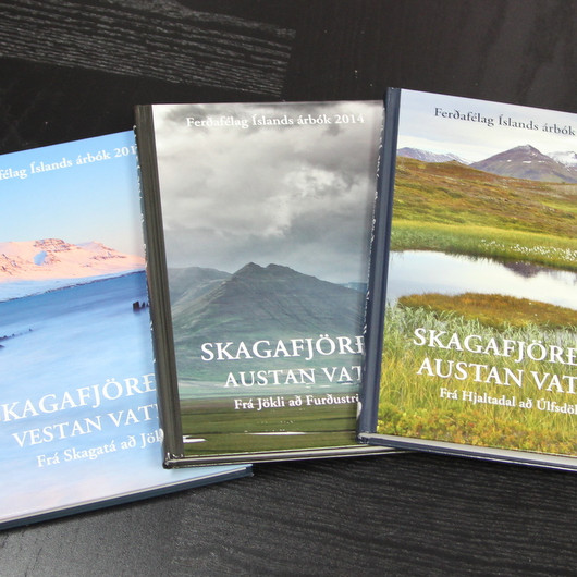 Árbækurnar þrjár um Skagafjörð eru hinar veglegustu.