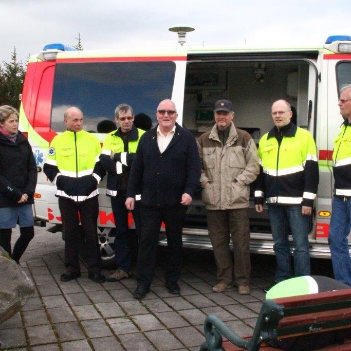 Afhending á hjartahnoðtækinu Lucas
