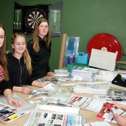 Feyki pakkað í fjáröflunarskyni