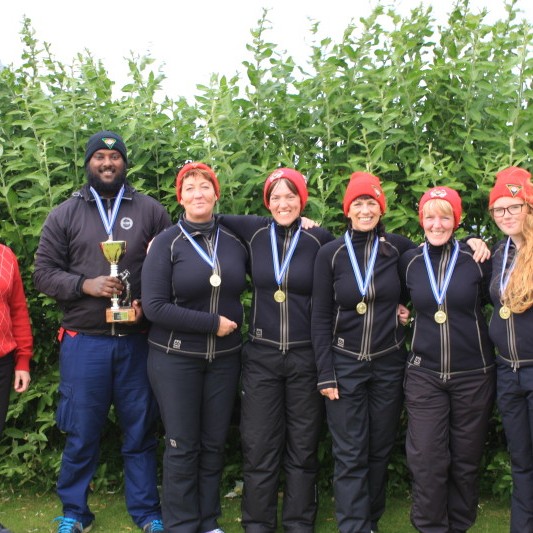 Sveit GSS sigraði í 2. deild kvenna