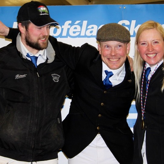 Ísólfur Líndal Þórisson varði titilinn frá því í fyrra