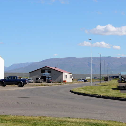 Borgarflöt á Sauðárkróki. Mynd: FE.