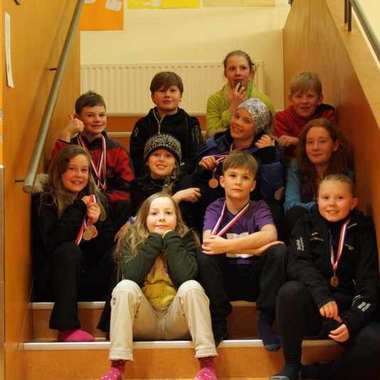 Mikið um að vera á skíðunum