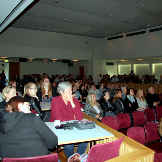 Fræðsludagurinn var vel sóttur. Mynd: FE