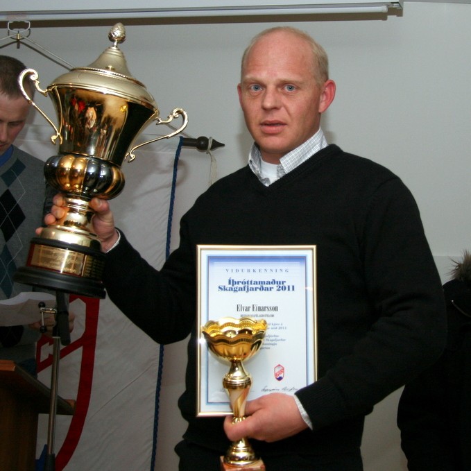 Elvar Einarsson íþróttamaður Skagafjarðar