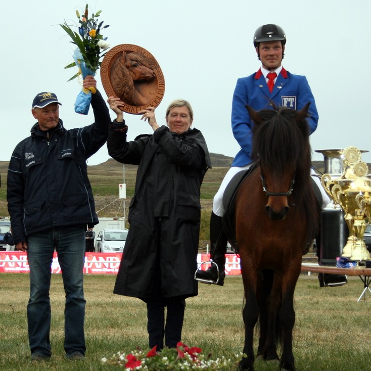 Þóra frá Prestsbæ fékk Þorkelsskjöldinn
