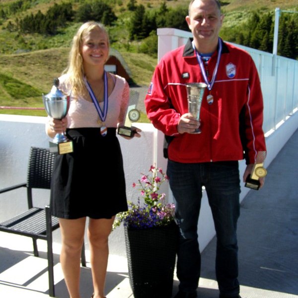 Ingunn og Sigurjón eru Sundkappar Skagafjarðar 2012