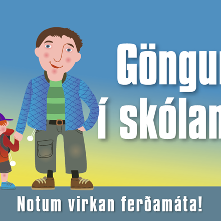 Árskóli tekur þátt í Göngum í skólann