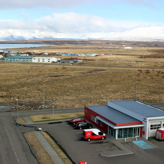 Íslandspóstur á Sauðárkróki. Mynd: KSE