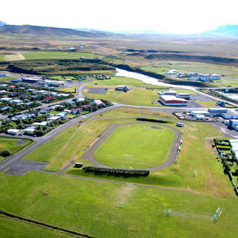 Íþróttasvæðið á Blönduósi. Mynd: blonduos.is