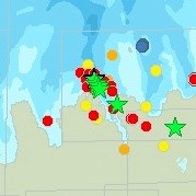 Óvissustigi aflýst