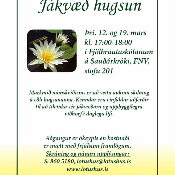 Jákvæð hugsun