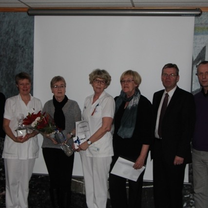 Starfsfólk heiðrað