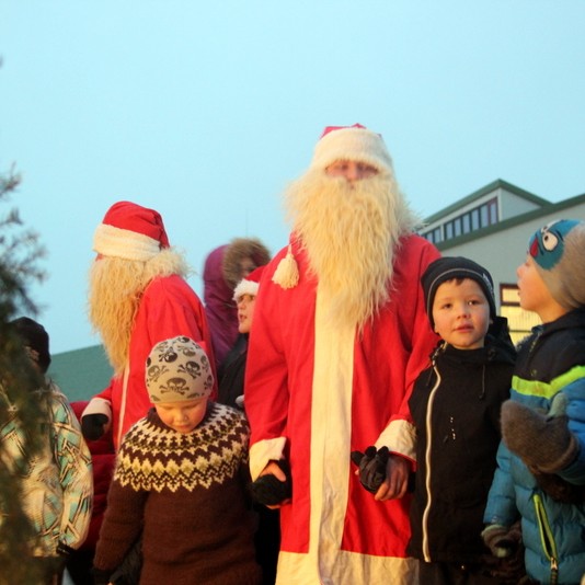 Tveir unnu í Jólagetraun Landsbankans á Sauðárkróki