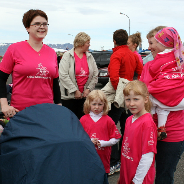 Kvennahlaup á Hofsósi 2009. Mynd:PF