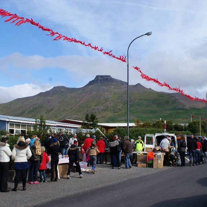Götumarkaður á Kántrýdögum á Skagaströnd
