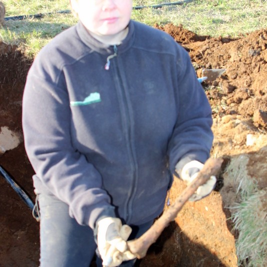 Kirkjugarður fundinn í Keflavík í Hegranesi