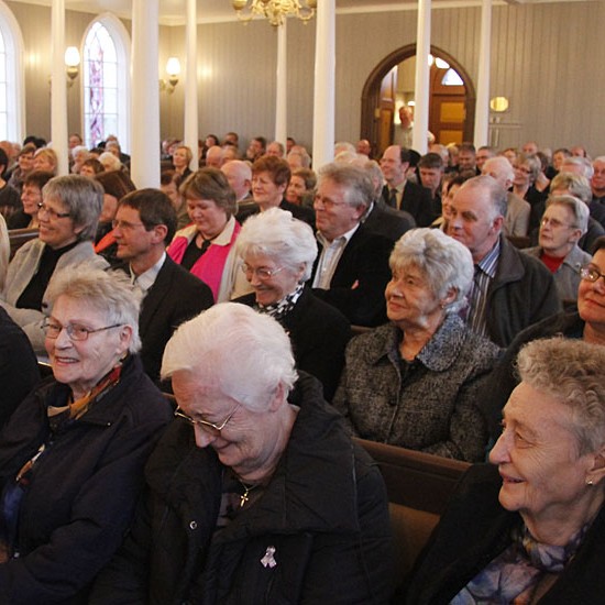 Fjölmenni á Kirkjukvöldi