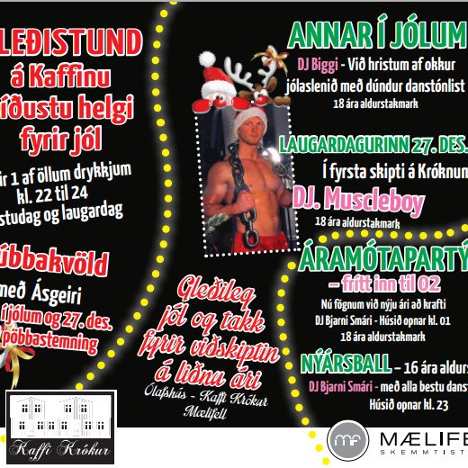 Nýársball á Mælifelli 3. janúar