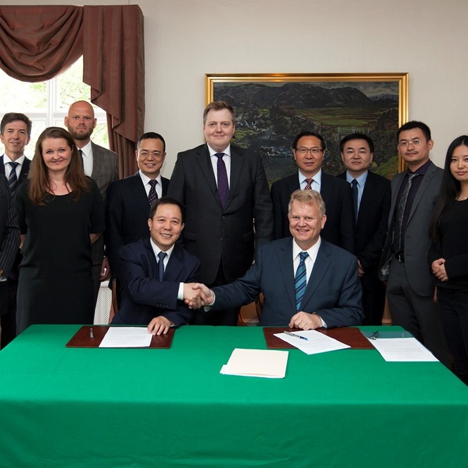 Kínverjar fjármagna álver á Hafurstöðum