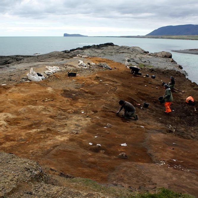 Mikil spjöll vegna ágangs sjávar