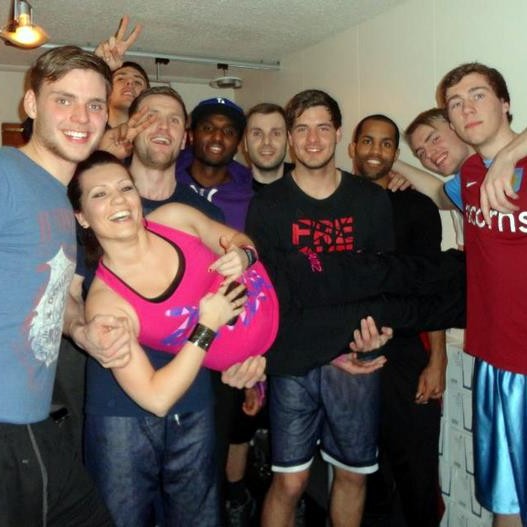 Edda Björgvins á konukvöldi körfuboltans