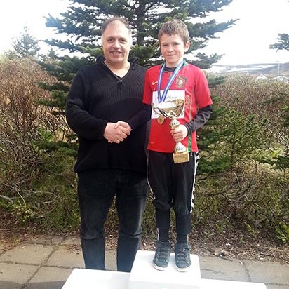 Emil Óli vann Bjarkabikarinn í Kormákshlaupinu