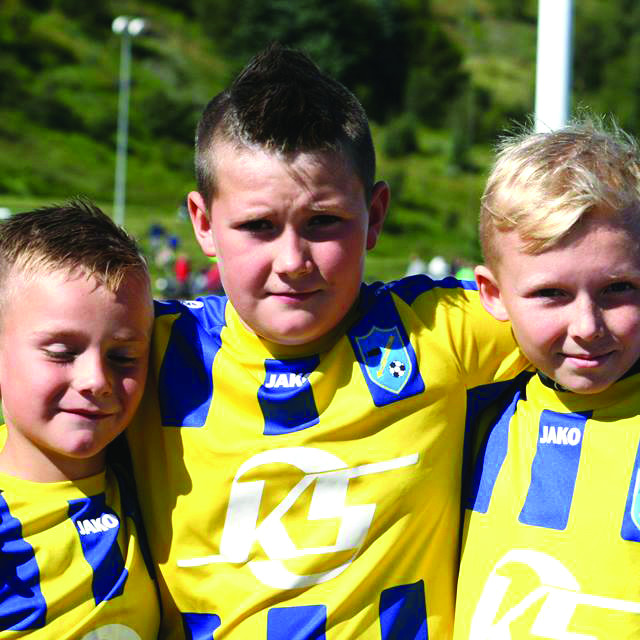 Hressir strákar/Mynd: Ómar Bragi Stefánsson