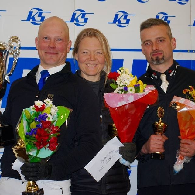 Þórarinn Eymundsson (t.v.)  og Ísólfur Líndal (t..h.) voru meðal þeirra sem tóku þátt í Meistari meistaranna í fyrrakvöld. Myndin er tekin á lokakvöldi KS Deildarinnar fyrr í þessum mánuði. Mynd: Fésbókarsíða KS Deildarinnar.