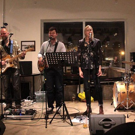 Frá kveðjutónleikunum. Mynd: Norðanátt.is