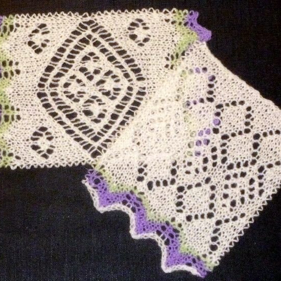 Eitt af námskeiðunum á hátíðinni nefnist Hjaltneskt sjalamynstur. Mynd: Prjónagleði.is